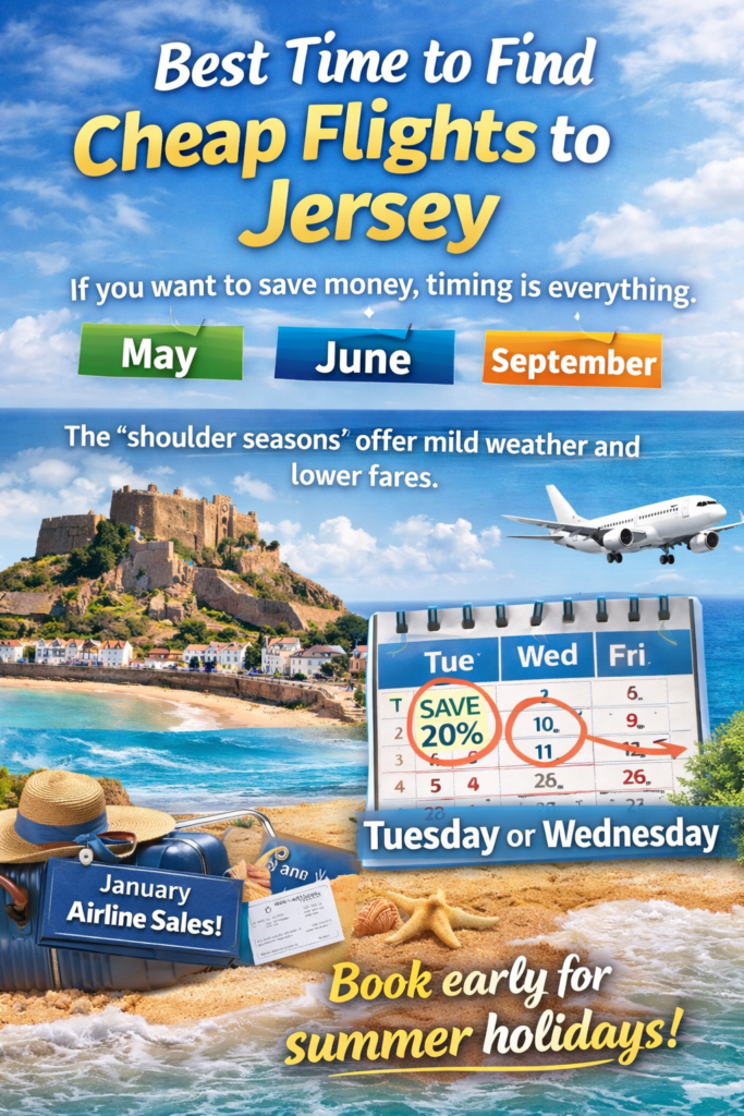 Cheap Flights to Jersey 2026: Best Routes, Airlines & Expert Travel Tips 2 image